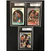 Image 1 : KSA GRADED BASKETBALL ROOKIE CARD LOT