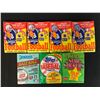 Image 1 : VINTAGE FOOTBALL/ BASEBALL WAX PACKS LOT