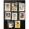 Image 1 : AUTOGRAPHED BASEBALL CARD LOT