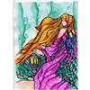 Image 1 : Original ART Fantasy Painting Fairy Watercolor #2302671
