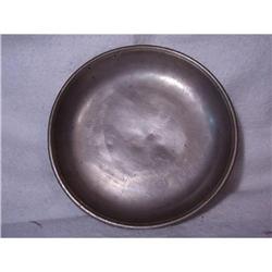 PEWTER  PAN or CHARGER    by  ENGLISH ZINN  #2302737