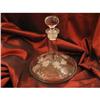 Image 1 : Etched French Crystal Decanter #2302747