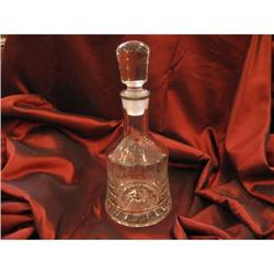 Etched French Crystal Decanter #2302748