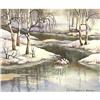 Image 1 : Original watercolor "Spring" by Shanyrin #2302828