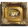 Image 1 : Oil Painting Of A Kitten With A Ball #2303186