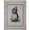 Image 1 : Finland Milkmaid Color Engraving #2303296