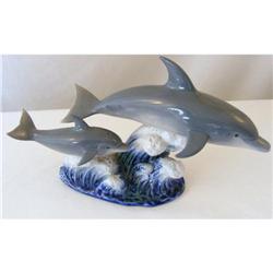 Lladro Dolphins "The Swimming Lesson" #2303640