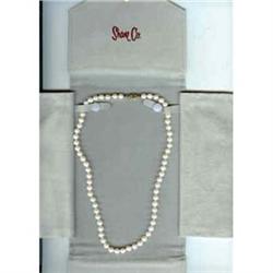 18  Strand 6-6.5MM Round Cultered Pearls #2303643