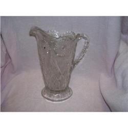 Northwood Newcut Crystal 8.5? signed pitcher #2303738