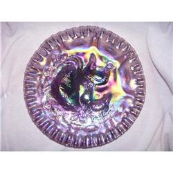 Fenton 11" Amerthyst Plate #2303739