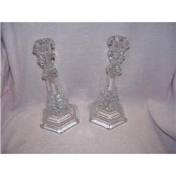 Pair of Tiffany & Co. 8? Candle Holders #2303742