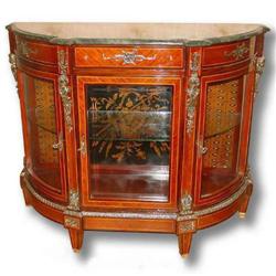 LOUIS XVI STYLE BAHUT / VITRINE (Curio Cabinet)#2315131