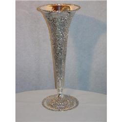 STERLING SILVER 925 REPOUSSE VASE #2315133