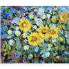 "Sunflowers through apple-tree" Impressionism #2315338