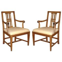 Pair of Sheraton Armchairs #2315413