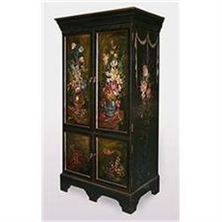 HAND PAINTED NEW ENTERTAINMENT TV ARMOIRE #2315430