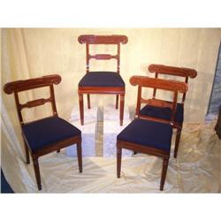 English William IV Mahogany Chairs #2315557