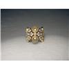 Image 1 : Sonia B 18K 2-Tone Gold Diamond Filigree Band #2315569