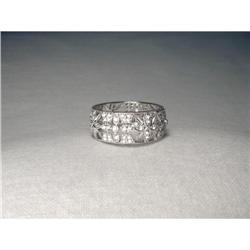 Sonia B 18K Gold Diamond Filigree Eternity Band#2315571