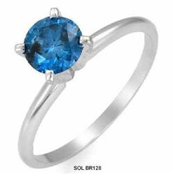 Fancy Color BLUE DIAMOND 1.20 carats Engagement#2315638