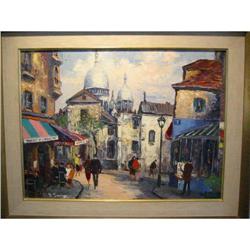 Paris, Montmartre oil painting by S. Suerin! #2315671