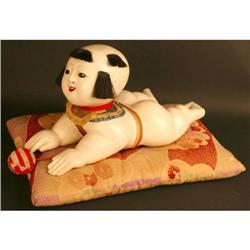 Finest Example of Japanese Antique Palace Doll #2315789