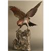 Image 1 : Superb Japanese Sculpture, Falcon Spreads Wings#2315820