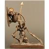 Image 1 : Skeleton in Battle, Antique Japanese Bronze #2315821