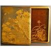 Image 1 : Edo Gold Lacquered Box,Peacocks and Butterflies#2315825