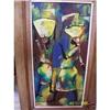 Haitian Painting by Paul Beauvoir - 8" x 16" #2315852