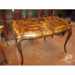 Italian Walnut burled venier desk #2315917