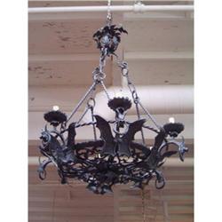 Hand forged dragon Chandelier #2315921