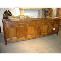 Louis XV Style Oak 4 Door Enfilade #2316097