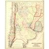 Image 1 : Antique Map Argentina Chile Uruguay Colton 1855#2322845