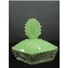 Image 1 : ART DECO JADEITE&CRYSTAL DRESSER BOX #2322944