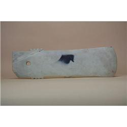 Shang Dynasty Jade Notch Blade #2323280