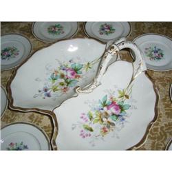 Antique hand-painted Pastry-set #2323530