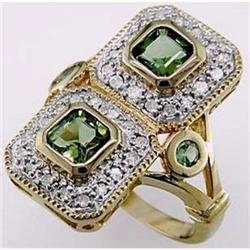 Cocktail style 2.25 ctw Green Tourmaline, #2323702