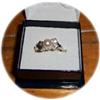 Image 1 : 10k WG Retro Ribbon & Akoya Pearl Ring #2333509