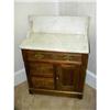 Image 1 : Walnut Marble top Wash Stand #2333515