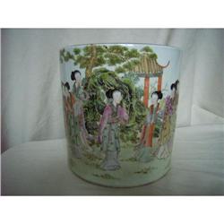 chinese porcelain brushpot #2333553