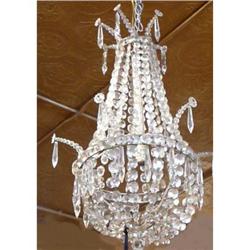 Beaded Crystal Empire Chandelier Fixture #2333777