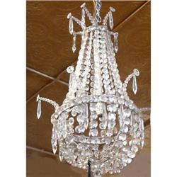 Beaded Crystal Empire Chandelier Fixture #2333777