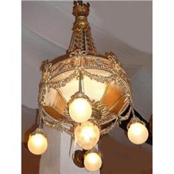 Antique Bronze Chandelier Fixture #2333780