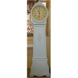 Paint Decorated  French Style Grandfather Clock#2333815