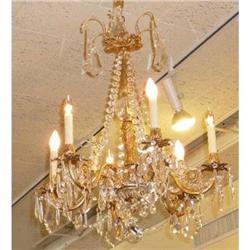 Crystal Beaded Chandelier Fixture #2333817