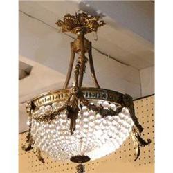 Beaded Crystal Chandelier Ceiling Fixture #2333820