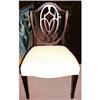 Image 1 : Set of Eight Shield Back Dining Side Chairs #2333906