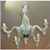 Image 1 : Antique Porcelain Chandelier Ceiling Fixture #2333956