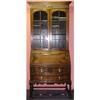 Image 1 : Antique Secretary Desk Bookcase Chest #2333976